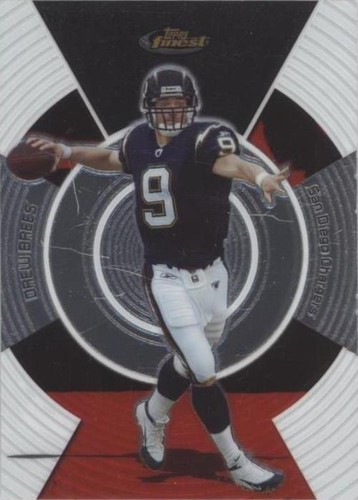 2005 Topps Finest Drew Brees #70