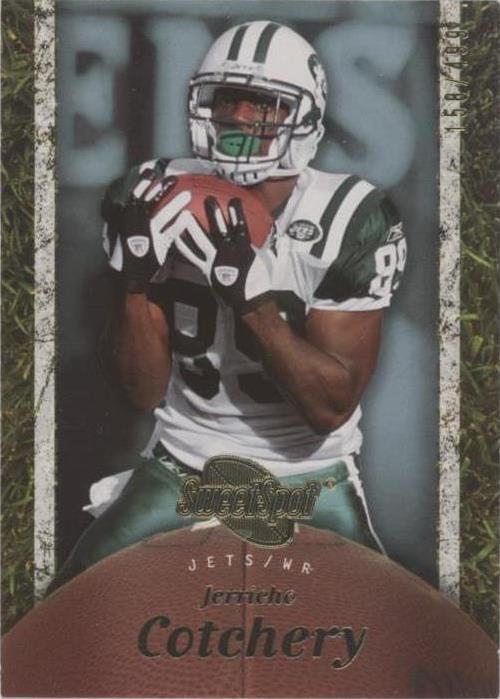 2007 NFL Sweet Spot Jerricho Cotchery #70