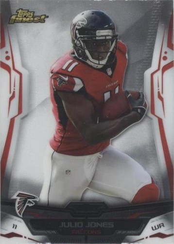 2014 Topps Finest Julio Jones #54
