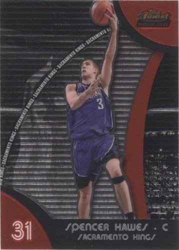2007-08 Topps Finest - Spencer Hawes #89