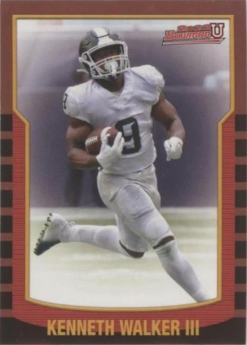 2021-22 Bowman University Kenneth Walker III #2KB-21