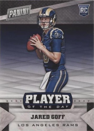 2016 Panini NFL Player of the Day Jared Goff #21