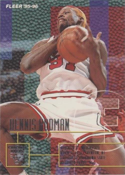 1995 - 96 Fleer - Dennis Rodman #213