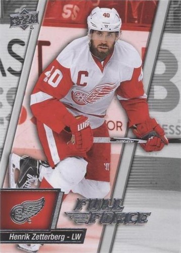 2015-16 Upper Deck Full Force - Henrik Zetterberg #16