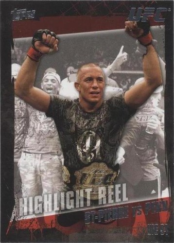 2010 Topps UFC Series 4 - B.J. Penn Georges St-Pierre #183