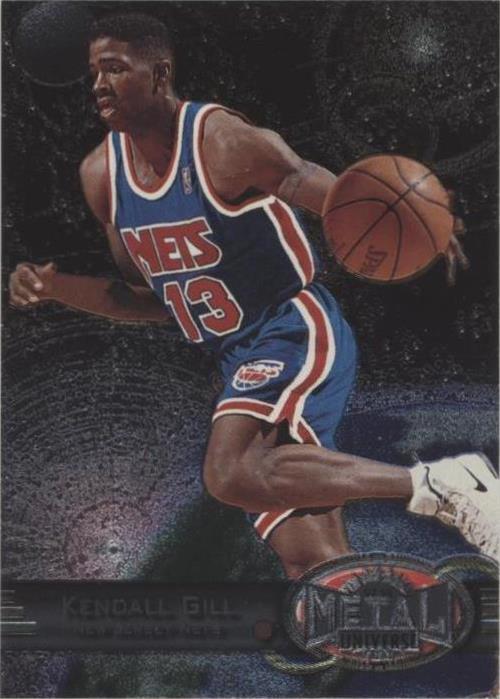 1997-98 Metal Universe - Kendall Gill #40