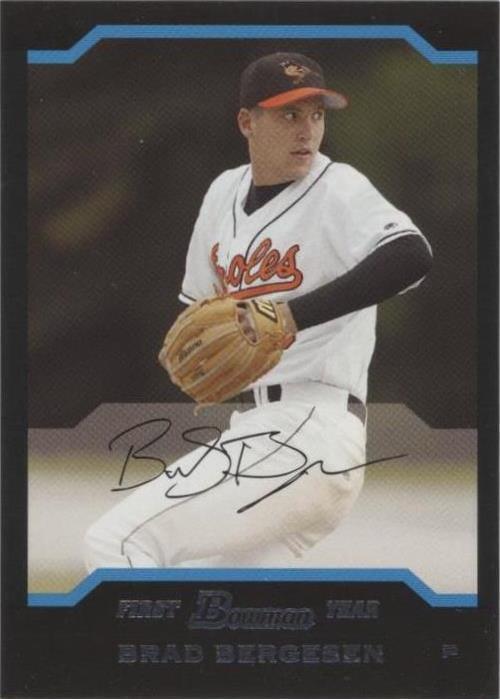 2004 Bowman Draft Picks & Prospects - Brad Bergesen #BDP80