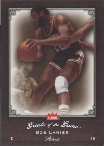 2005-06 Fleer Greats of the Game - Bob Lanier #28
