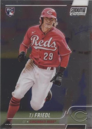 2022 Topps Stadium Club Chrome - T.J. Friedl #240