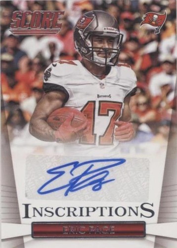 2014 Score Eric Page #I-EP