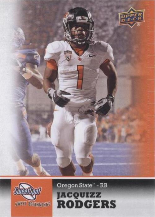 2011 Upper Deck Sweet Spot Jacquizz Rodgers #88