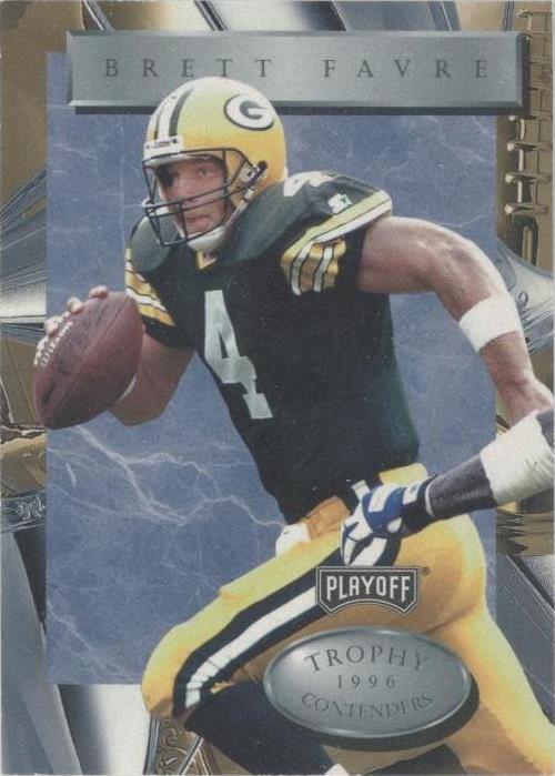 Playoff Trophy Contenders 1996 Brett Favre #1