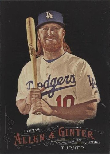 2016 Topps Allen & Ginter X - Justin Turner #108