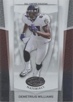 2007 Leaf Certified Materials Demetrius Williams #97