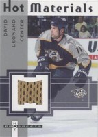 2005-06 Fleer Hot Prospects - David Legwand #HM-DL
