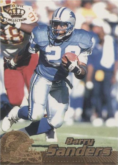 Pacific Crown Collection 1996 Barry Sanders #140