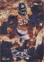 2014 Topps Fire Von Miller #81