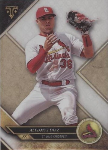 2017 Topps Triple Threads - Aledmys Diaz #27