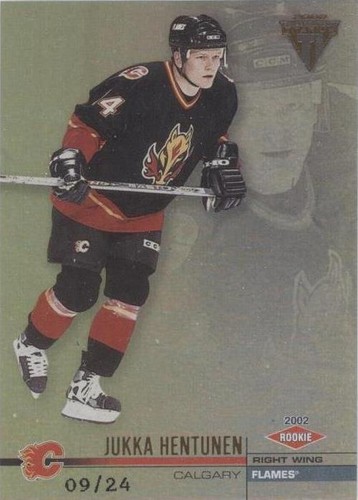 2001-02 Pacific Private Stock Titanium - Jukka Hentunen #151