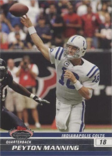 2008 Topps Stadium Club Peyton Manning #3