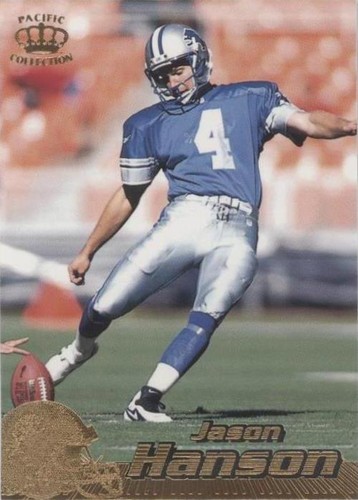 1996 Pacific Crown Collection Jason Hanson #143
