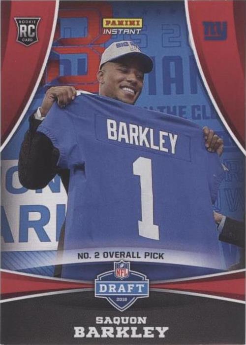 2018 Panini Instant NFL Saquon Barkley #DP2