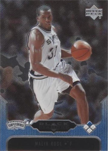 2004-05 Upper Deck Black Diamond - Malik Rose #72