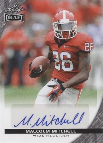 2016 Leaf Draft Malcolm Mitchell #A-MM1