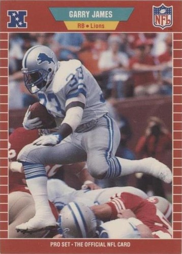 1989 Pro Set Garry James #120