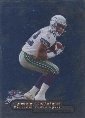 1998 Fleer Brilliants James McKnight #81B
