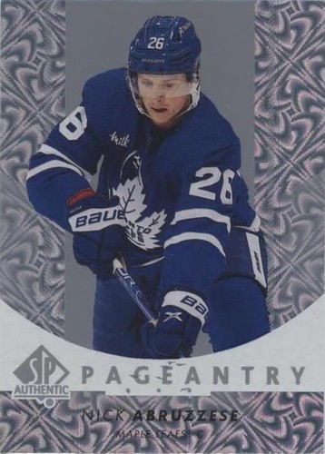 2022-23 SP Authentic - Nicholas Abruzzese #P-90