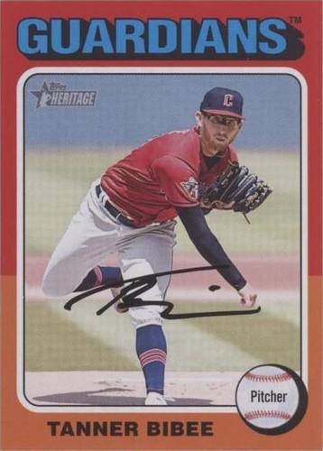 2024 Topps Heritage - Tanner Bibee #241