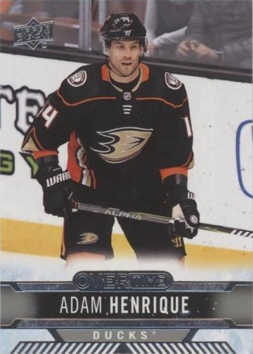 2017-18 Upper Deck Overtime - Adam Henrique #130