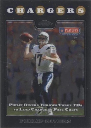 2008 Topps Chrome Philip Rivers #TC158