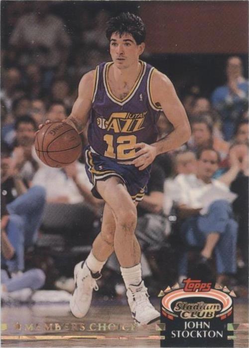 Topps Stadium Club 1992-93 - John Stockton #200