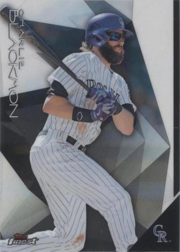2015 Topps Finest - Charlie Blackmon #95