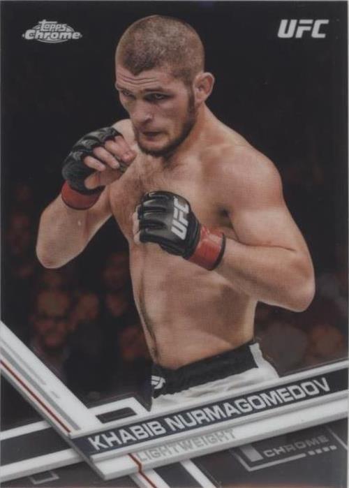 2017 Topps Chrome UFC - Khabib Nurmagomedov #100