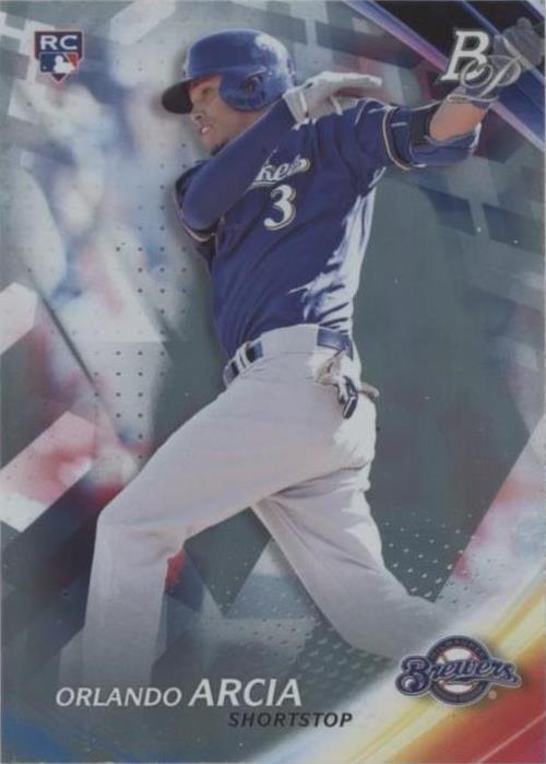 2017 Bowman Platinum - Orlando Arcia #92