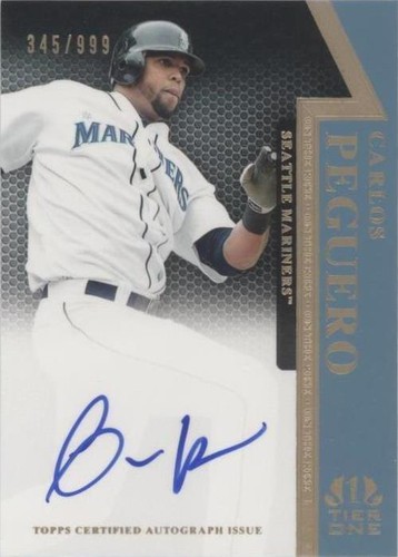 2011 Topps Tier One - Carlos Peguero #OR-CP