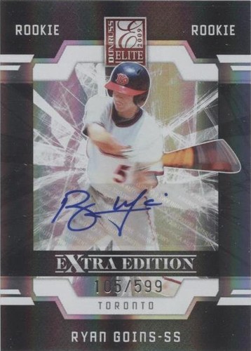 2009 Donruss Elite Extra Edition - Ryan Goins #104