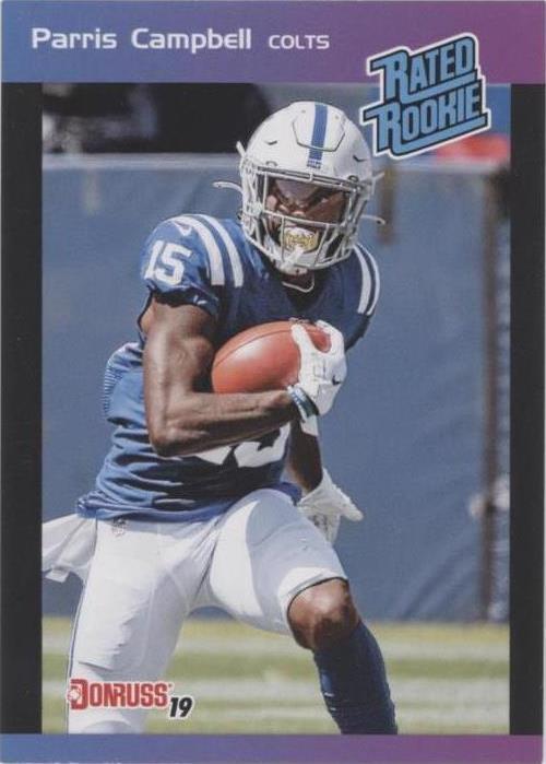 2019 Panini Instant NFL Parris Campbell #17
