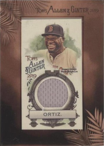 2019 Topps Allen & Ginter - David Ortiz #MFR-DO