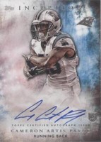 2015 Topps Inception Cameron Artis-Payne #RA-43