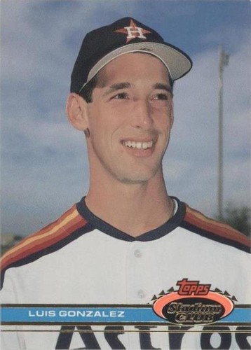 1991 Topps Stadium Club - Luis Gonzalez #576