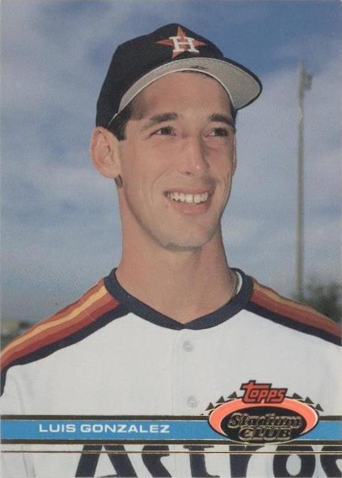 Topps Stadium Club 1991 - Luis González #576