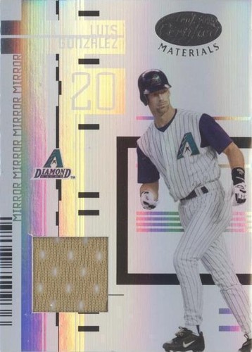 2005 Leaf Certified Materials - Luis Gonzalez #96