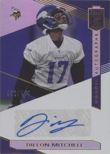 2019 Panini Donruss Elite Dillon Mitchell #RA-DM