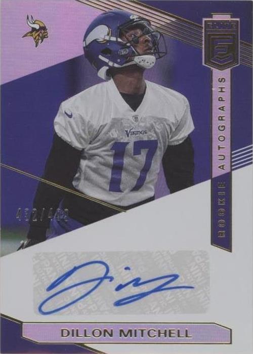 2019 Panini Donruss Elite Dillon Mitchell #RA-DM