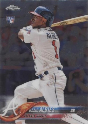 2018 Topps Chrome Update - Ozzie Albies #HMT27