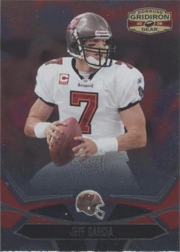 2008 Donruss Gridiron Gear Jeff Garcia #92